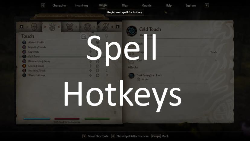 Spell Hotkeys addon