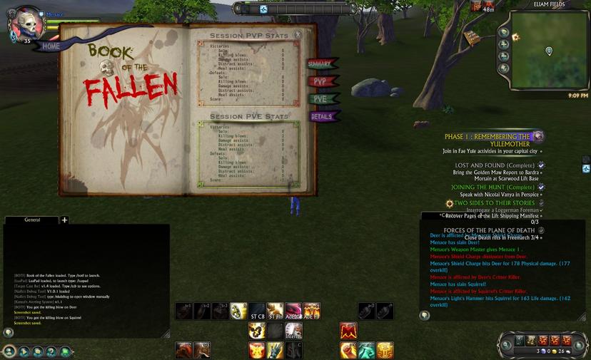 BookOfTheFallen (Book of the Fallen) addon