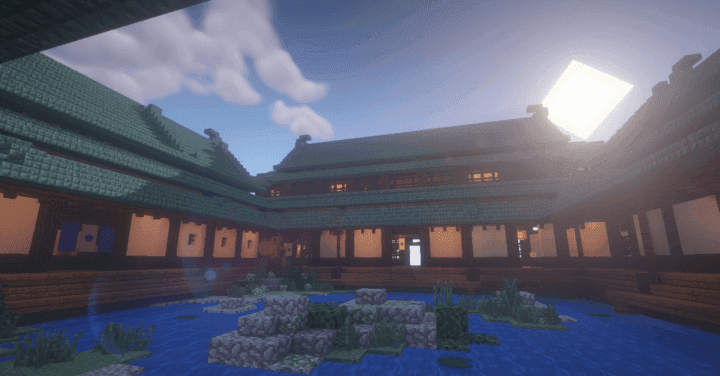 Kaiyo Onsen | Map for Minecraft addon