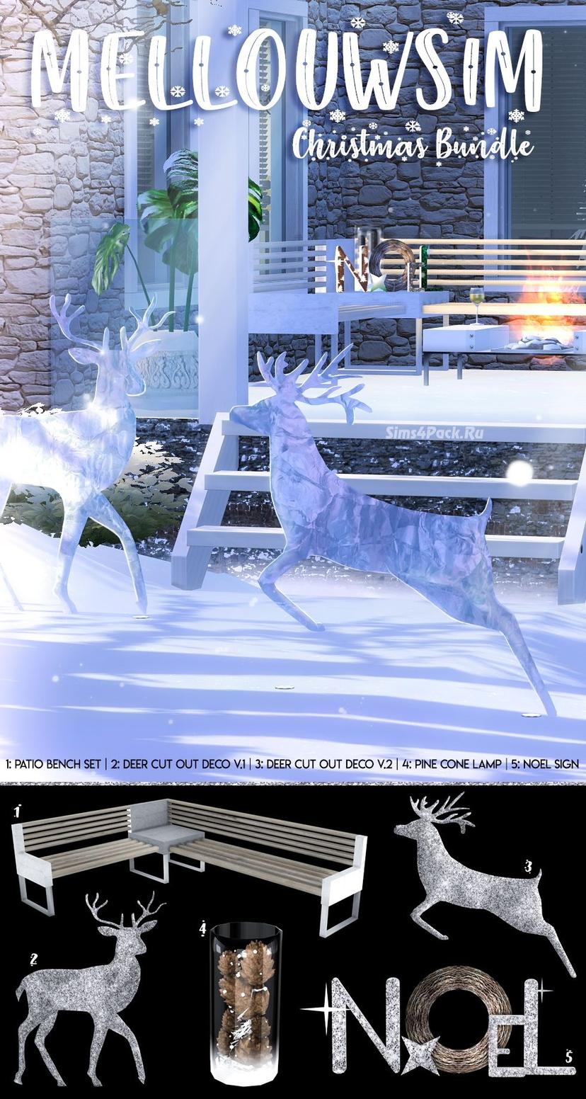 Sims 4 Christmas Pack. addon