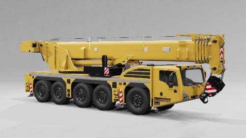 FP Mobile Crane 130t мод addon