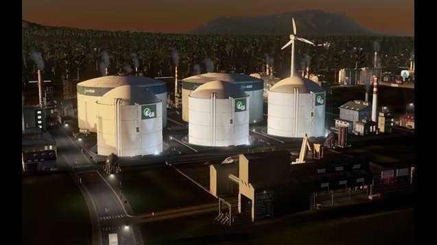 Industrial park: Gas tank addon