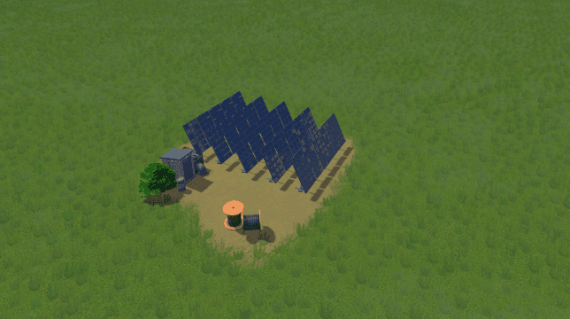 Small Solar Power Plant V2 addon