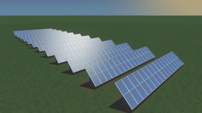 Solar photovoltaic park addon