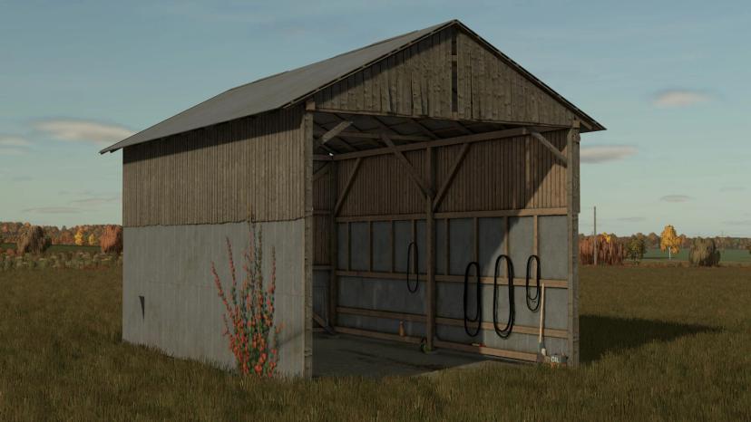 Сарай для комбайнов addon