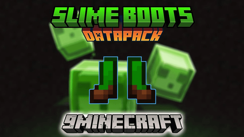 Slime Boots Datapack (1.20.2, 1.19.4) - jump higher! addon