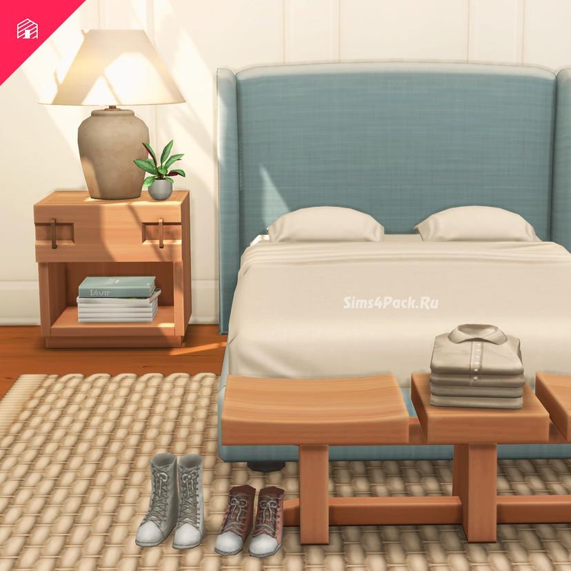 Прибрежная коллекция - часть 7 Спальни для Sims 4 addon