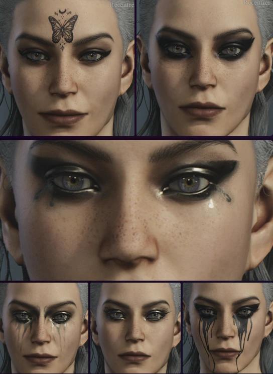Dark style makeup addon
