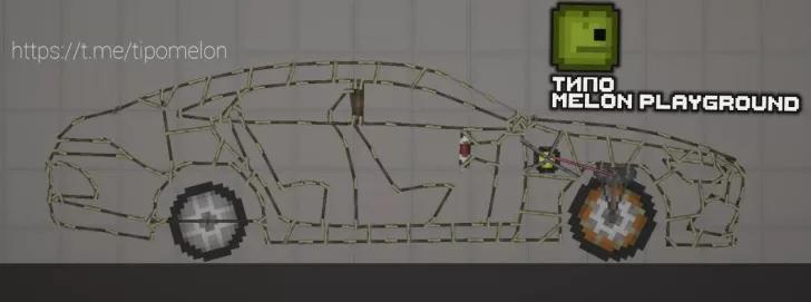 Mercedes-AMG GT for Melon Playground mod addon