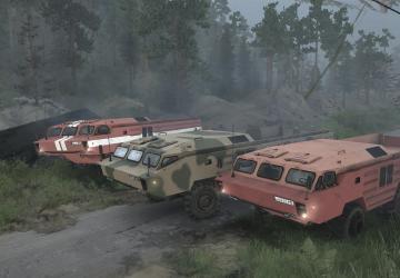 BAZ-5921/5922 version 1.0 for Spintires: MudRunner (v10.06.19)/Mod addon