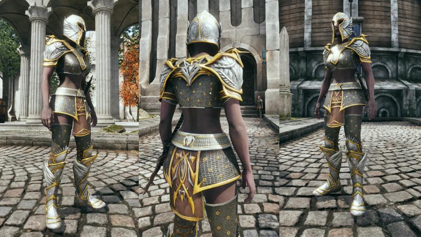Women's Mithril Armor addon