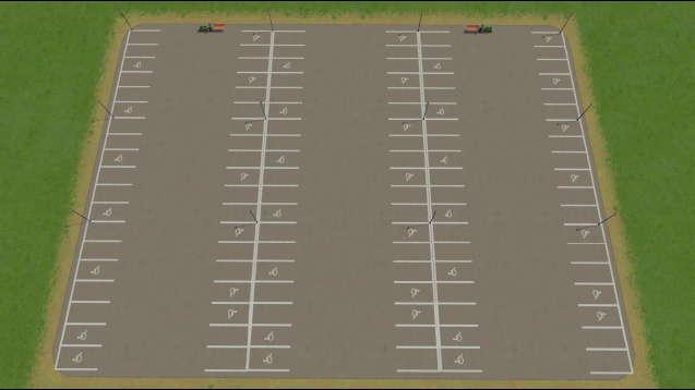 Park: Large parking lot addon