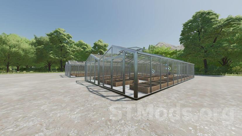 Мод Greenhouse for crops from the Premium DLC addon