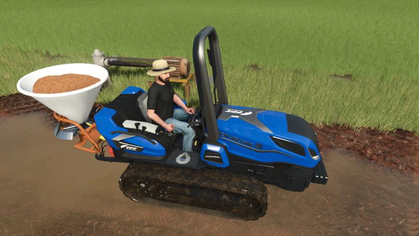 Rice seeder Lizard 500 addon