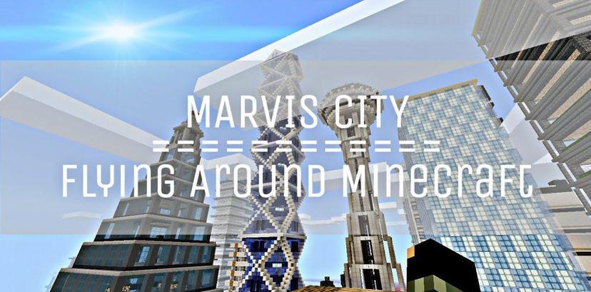 Карта города Мервис (1.20, 1.19) - MCPE/Bedrock addon