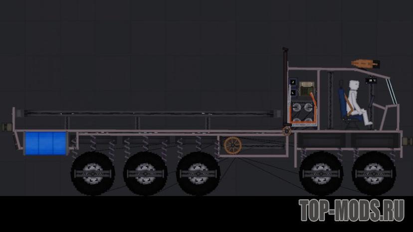 "Kerosene utility truck MK II" mod addon