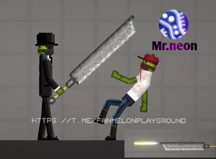 Alain's Sword for Melon Playground addon