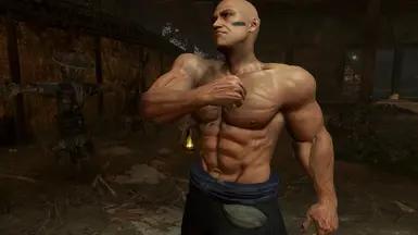 Large ARMS for Hide (M) - and Shirtless Chest mod/Mod addon