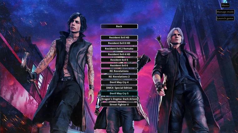 Devil May Cry 5 "ModManager".... addon