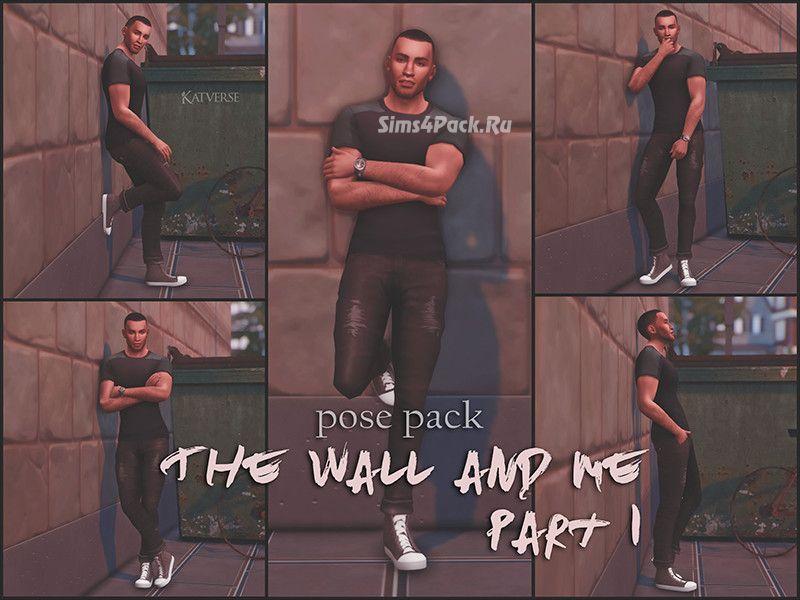 Set of poses "The Wall and I" 3 addon
