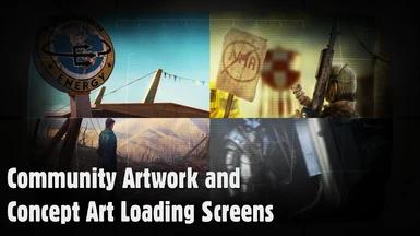 Loading screens for community art and concept art/Mods addon