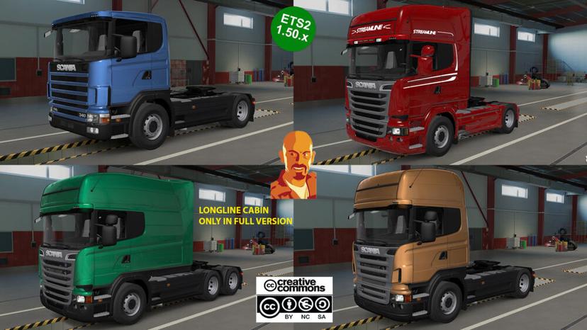 TRUCK SCANIA MEGAMOD V5.0 addon