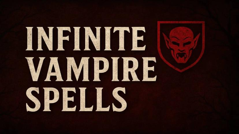 Infinite Vampire Spells addon