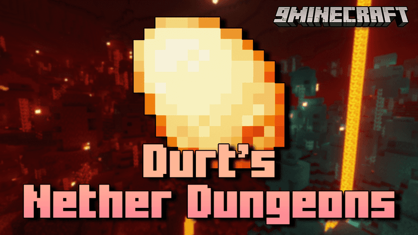 Мод Durt's Nether Dungeons - оживите свои приключения! addon