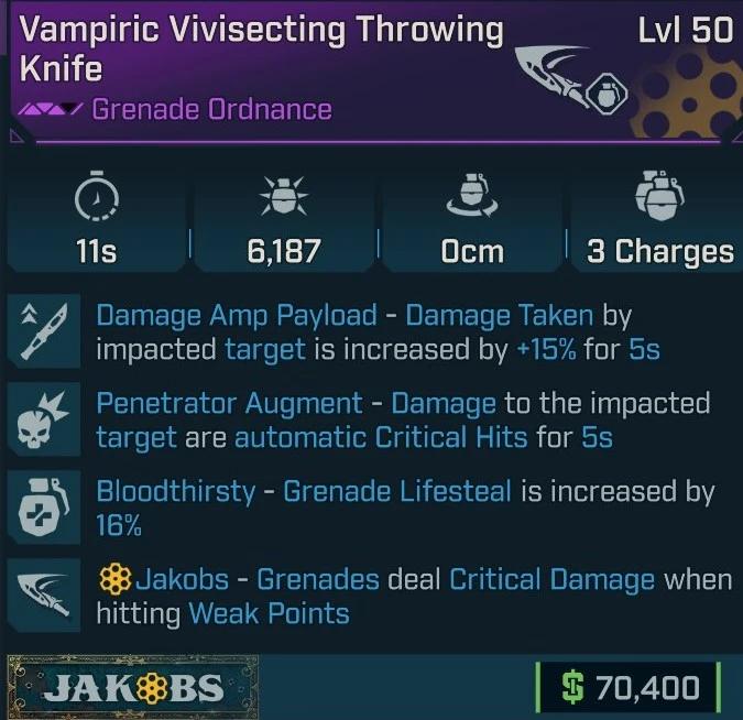 Penetrator Augment knife save file addon