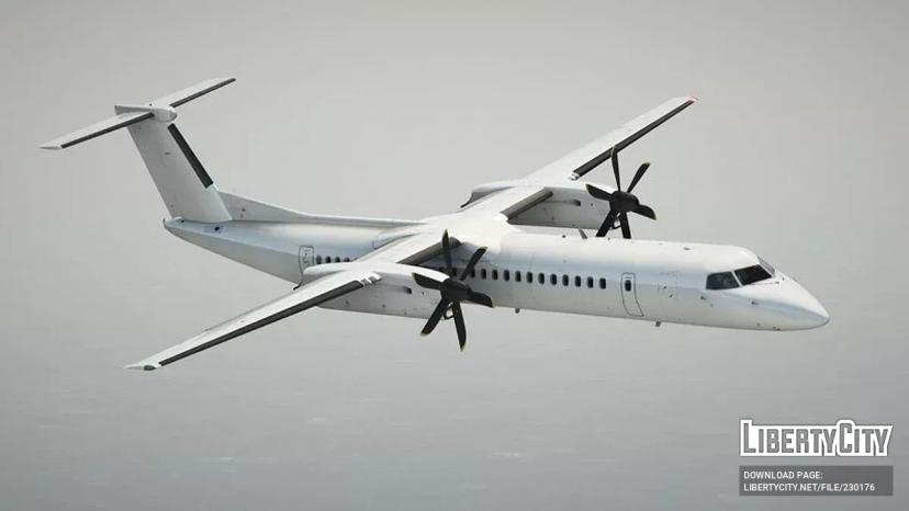 Modificação do pacote básico do Bombardier Dash 8Q-400 addon