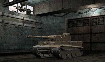 Базовый ангар World of Tanks addon