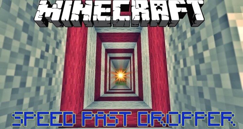 Speed Past Dropper | Map for Minecraft addon