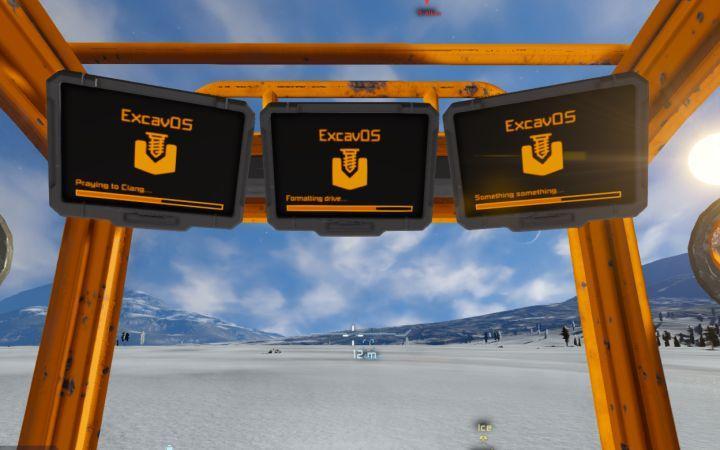 ExcavOS" для Space Engineers/Мод addon
