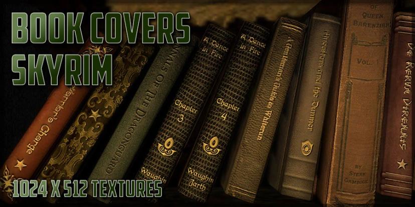 Skyrim book covers addon