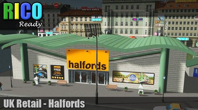 Розничная торговля в Великобритании – Halfords addon