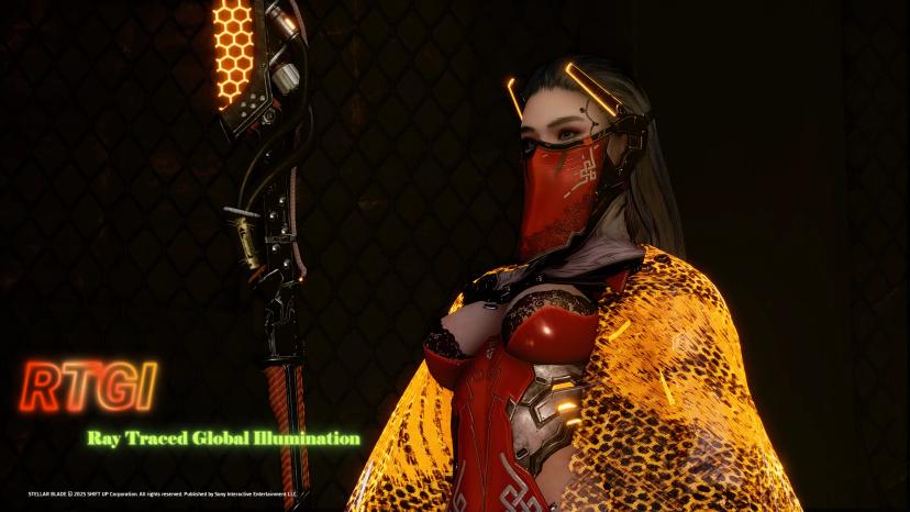Stellar Blade True RTGI Experimental mod addon
