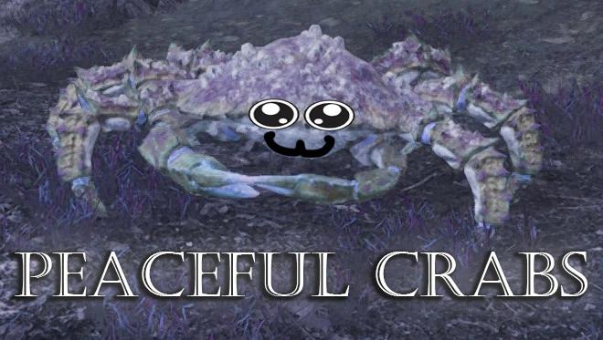Peaceful Mud Crabs addon
