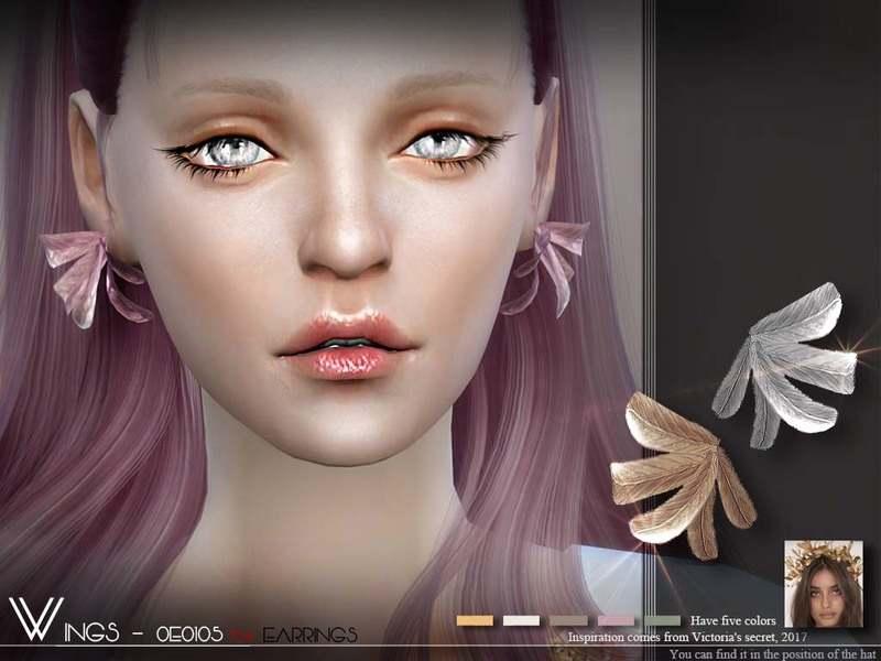 Earrings "WINGS_EARRINGS_N1" addon