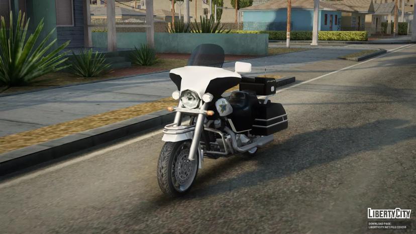 CHP police bike addon
