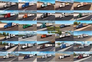 Пакет Painted Truck Traffic Pack от Jazzycat 6.1.7/Мод addon