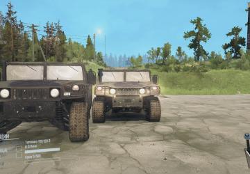 Humvee (No Gun) version 20.01.19 for Spintires: MudRunner (v18/05/21)/Mod addon