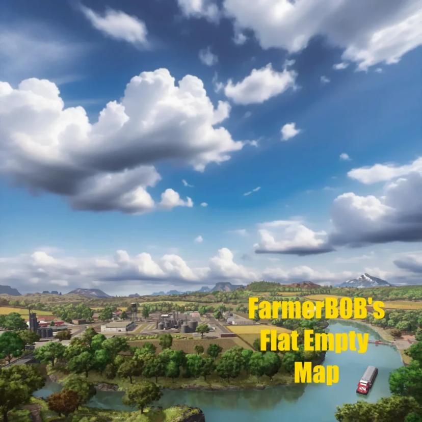 Blank Flat Map FarmerB0B 2X addon