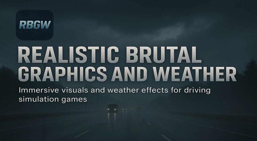 Realistic brutal graphics and weather addon