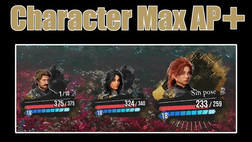 Max AP character x1.5 x2 x3 x4 (4 versions) addon