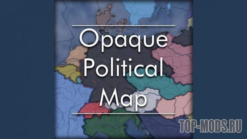 Opaque Political Map Map addon