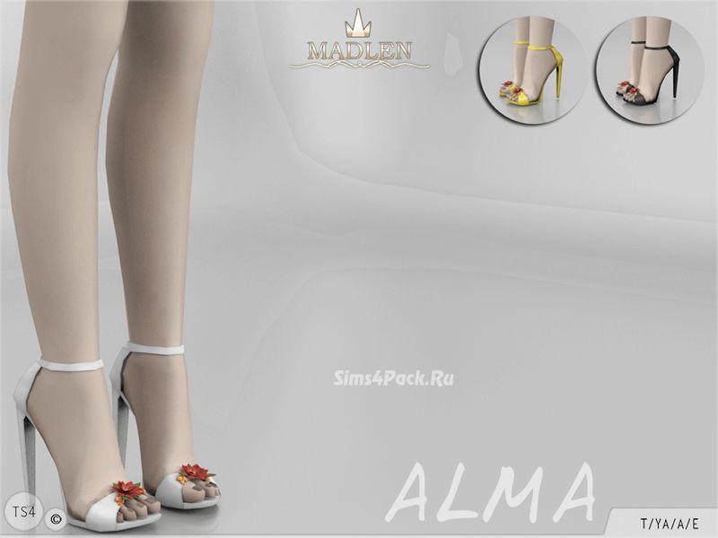 Alma Sandals for Sims 4 addon