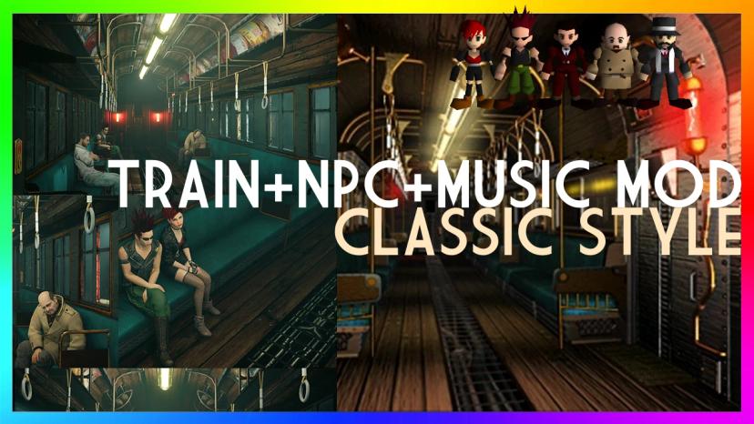 Training music for NPCs Original music in color style addon