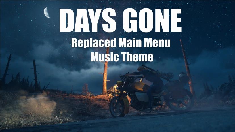 Changed main menu theme (any music you want) addon