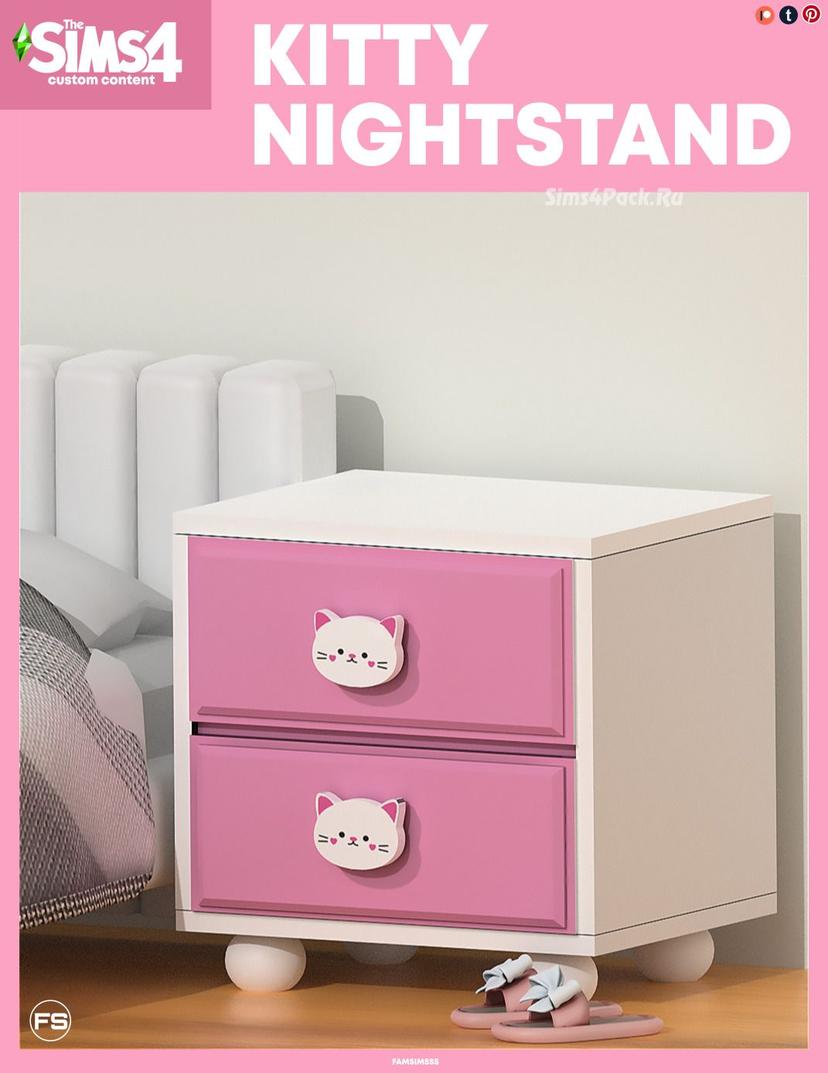 Kitty nightstand addon
