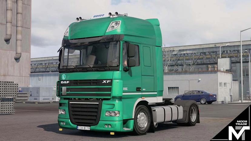 Truck DAF XF 105 SSC Euro 5 v1.53 addon